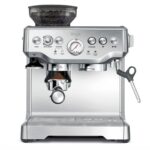 Sage Barista Express SES870BSS4EEU1 Siebträgermaschine Edelstahl – Integriertes Mahlwerk, PID-Regelung & Dampfstab