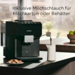 Siemens EQ500 TP511E19 Kaffeevollautomat Klavierlack Schwarz – coffeeSelect Display, iAroma System & autoMilk Clean – Bild 6