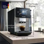 Siemens EQ700 TP715E17 Kaffeevollautomat Inox Silver Metallic – 5" iSelect Display, Home Connect & 35 Kaffeespezialitäten – Bild 2