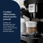De'Longhi Magnifica Evo ECAM292.81.B Kaffeevollautomat Schwarz – 7 One-Touch-Getränke & LatteCrema Hot – Bild 6
