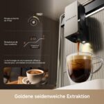 dreame Eccelux Slim Kaffeevollautomat Cream White – Ultraschmales 18 cm Design, 19 Bar & 5 Spezialitäten – Bild 7