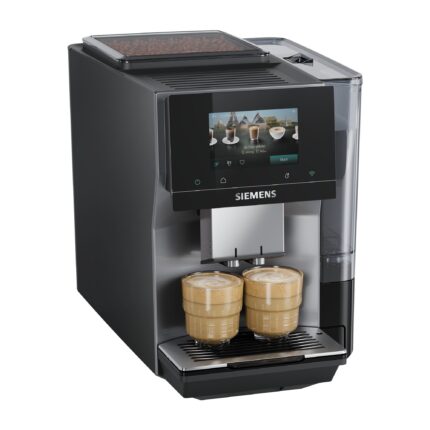 Siemens EQ700 iAroma Kaffeevollautomat Grau – 41 Getränke, 5" Touch-Display, Cold Brew & Home Connect