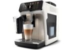 PHILIPS Serie 5500 LatteGo EP5543/90 Kaffeevollautomat Weiß/Chrom – 20 Heiß- & Kaltspezialitäten & SilentBrew – Bild 2