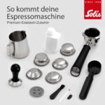 Solis Barista Perfetta Plus Siebträger-Espressomaschine Weiß – PID-Regler, Manometer & kompaktes Design – Bild 7