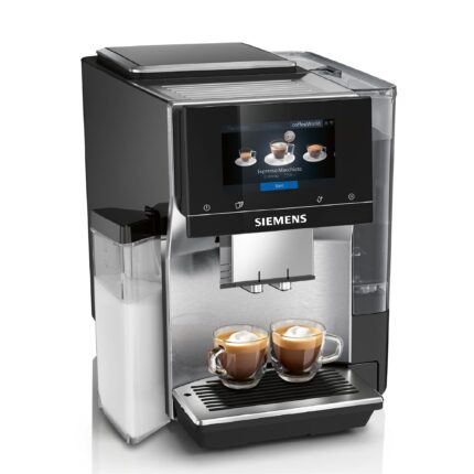Siemens EQ700 integral Kaffeevollautomat Edelstahl – iSelect Touch-Display, coffeeWorld & Cold Brew Funktion
