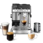 Ninja Luxe Café ES351EU 2-in-1 Siebträgermaschine Silber – Integriertes Mahlwerk, Waage & Barista Assist
