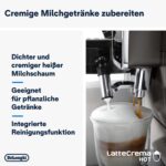 De'Longhi Dinamica Plus ECAM 372.95.TB Kaffeevollautomat Titanium/Schwarz – TFT Farbdisplay, LatteCrema & Kannenfunktion – Bild 4