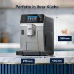 De'Longhi Eletta Ultra ECAM472.85.MB Kaffeevollautomat Silber – 50+ Rezepte, LatteCrema Hot & Cool & 4,3" Touch-Display – Bild 9