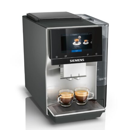 Siemens EQ700 TP715E17 Kaffeevollautomat Inox Silver Metallic – 5" iSelect Display, Home Connect & 35 Kaffeespezialitäten