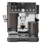 Ninja Luxe Café Pro ES701EUBR 3-in-1 Siebträgermaschine – Integriertes Mahlwerk, Waage & Barista Assist