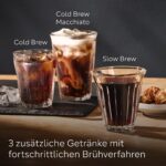 Siemens EQ700 integral Kaffeevollautomat Edelstahl – iSelect Touch-Display, coffeeWorld & Cold Brew Funktion – Bild 5