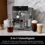 Ninja Luxe Café Premier ES601EUGM 3-in-1 Siebträgermaschine Grau-Metall – Integriertes Mahlwerk, Waage & Barista Assist – Bild 7