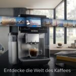 Siemens EQ700 integral Kaffeevollautomat Edelstahl – iSelect Touch-Display, coffeeWorld & Cold Brew Funktion – Bild 4