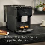 Siemens EQ500 TP511E19 Kaffeevollautomat Klavierlack Schwarz – coffeeSelect Display, iAroma System & autoMilk Clean – Bild 3