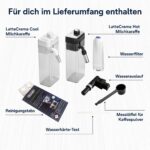 De'Longhi Eletta Ultra ECAM472.85.MB Kaffeevollautomat Silber – 50+ Rezepte, LatteCrema Hot & Cool & 4,3" Touch-Display – Bild 10
