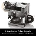 Ninja Luxe Café Premier ES601EUGM 3-in-1 Siebträgermaschine Grau-Metall – Integriertes Mahlwerk, Waage & Barista Assist – Bild 3