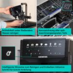 Siemens EQ500 iAroma Kaffeevollautomat Klavierlack Schwarz – 8 Getränke direkt, quickCup & iAroma System – Bild 6