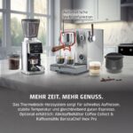 Caso 01825 Semi-Profi Siebträgermaschine Silber – 19 bar Ulka-Pumpe, PID-Steuerung & 2 Siebträger – Bild 8